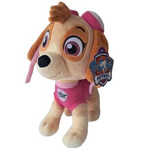 Paw Patrol SKYE Plush Cuddle Pillow Buddy Action Figure Stuffed Animal 15" Med